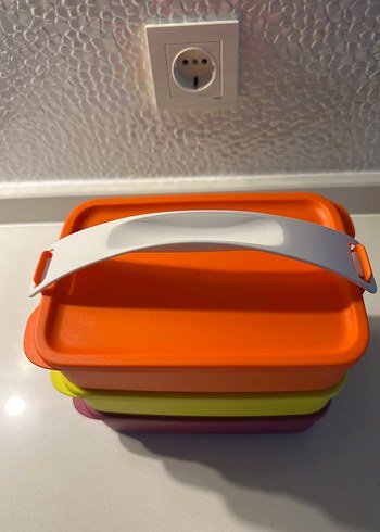 Tupperware Tupperware gezgin set 3lü