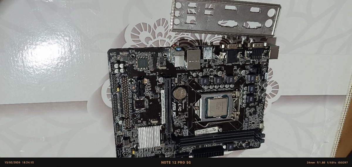 Asus H110M-C520/DP DDR4 i3 islemci - Görsel 3