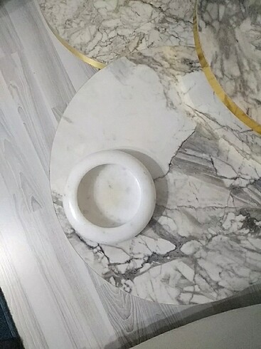 Mermer kül tabağı  - Görsel 6