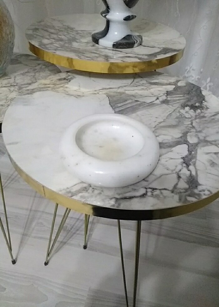 Mermer kül tabağı  - Görsel 5