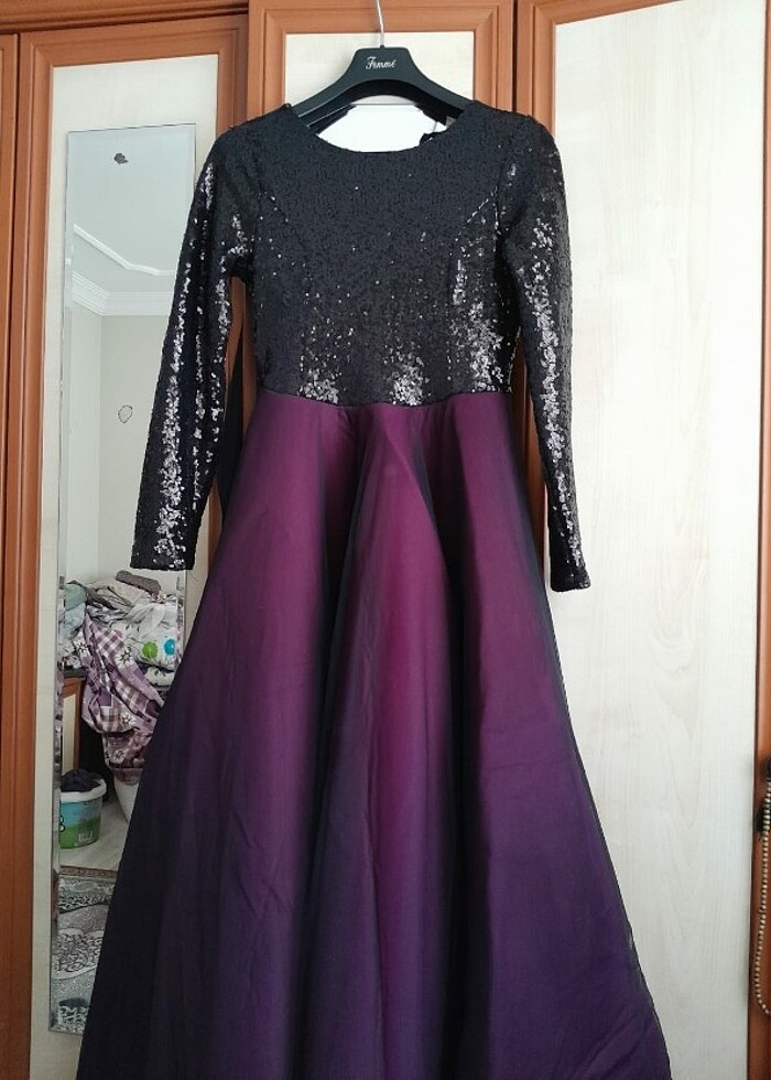 Abiye nişanlık modelleri pullu  - Görsel 5