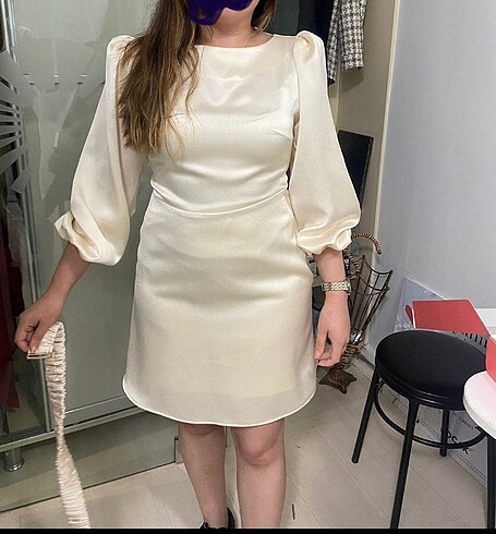 Diğer Saten elbise