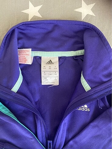 6 Yaş Beden Adidas 5/6 yaş kız çocuk eşofman üst
