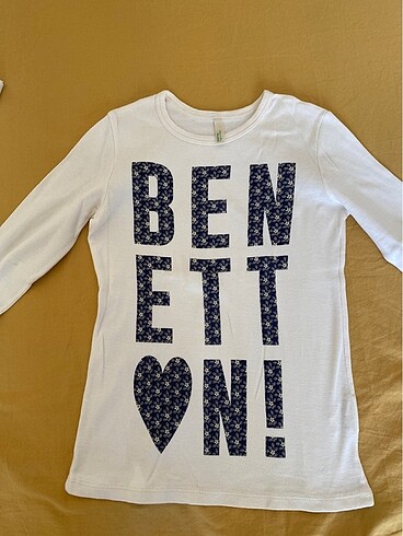 Benetton kız çocuk tshirt