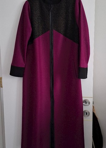 Uzun Fermuarlı Kadın Kaban - Görsel 2