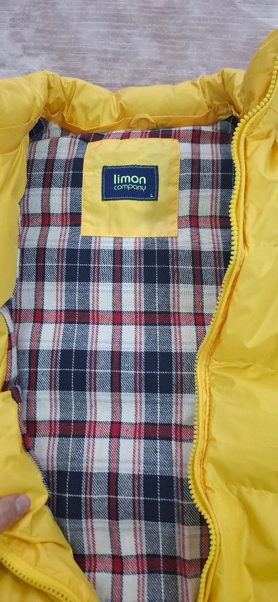 Renkli Erkek Kapitone Sarı Yelek - Görsel 2