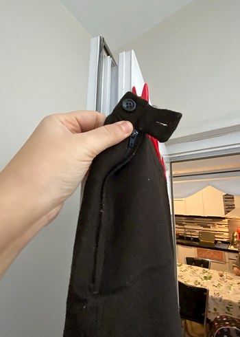 Kadın Kahverengi Midi Kumaş etek - Görsel 2