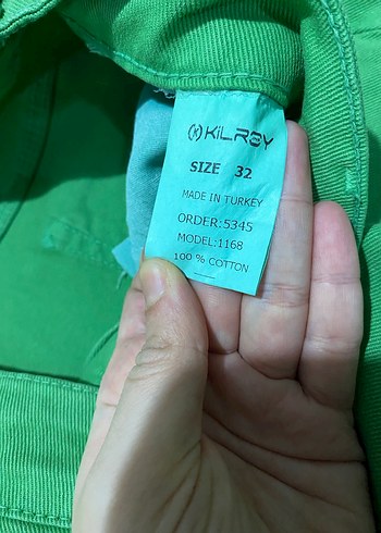 Yeşil Dar Kesim Midi Kumaş Kadın Pantolon - Görsel 4