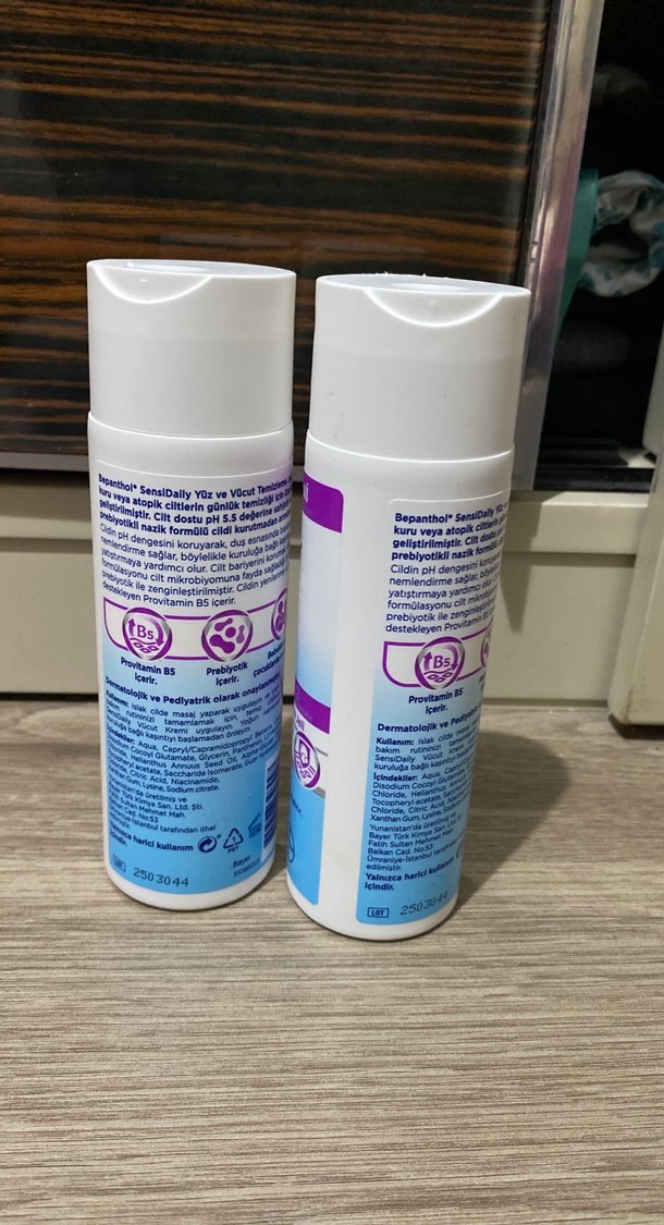 Bepanthol SensiDaily Yüz ve Vücut Temizleyici 200ml - Görsel 3