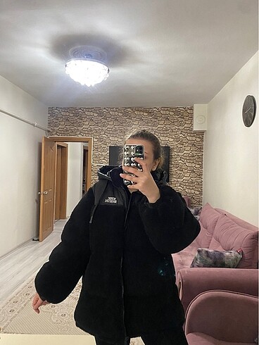 Diğer Siyah peluş mont MANUKA