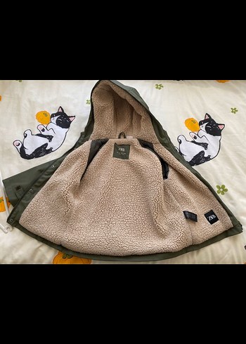 Zara Düğmeli Erkek Çocuk Mont - Görsel 3