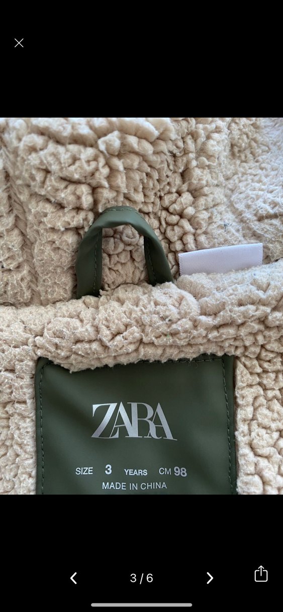 Zara Düğmeli Erkek Çocuk Mont - Görsel 4