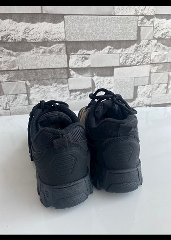 Kahverengi Kamuflaj Bağcıklı Unisex Outdoor Ayakkabı - Görsel 4