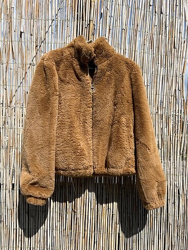 Pull and bear marka peluş mont