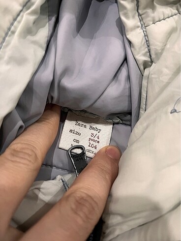Zara Zara çocuk montu