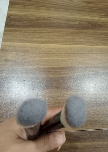 Koyu Bej Makyaj Fırçası Seti - Görsel 3