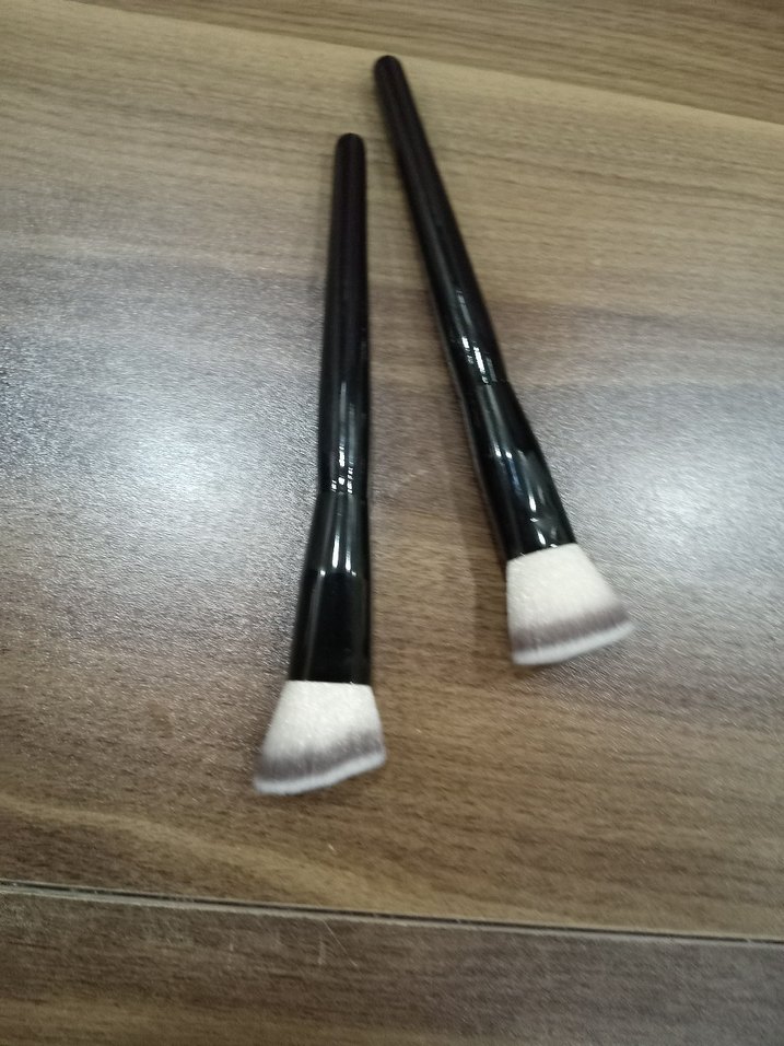 Koyu Bej Makyaj Fırçası Seti - Görsel 4