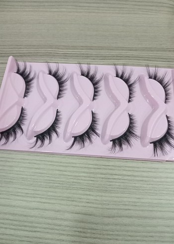 Doğal Görünümlü Sahte Kirpik Seti - Görsel 4