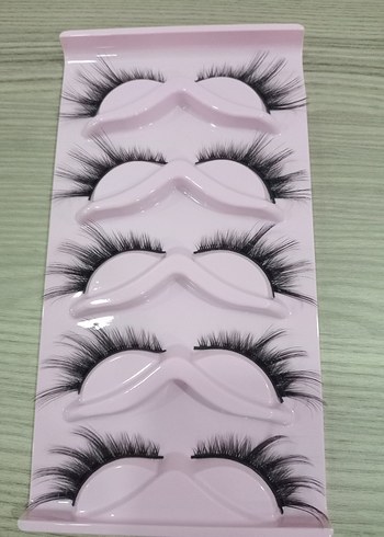 Doğal Görünümlü Sahte Kirpik Seti - Görsel 3