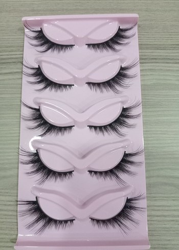 Doğal Görünümlü Sahte Kirpik Seti - Görsel 2