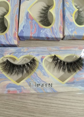 ISEEN Çok Renkli Pastel Takma Kirpik - Görsel 2