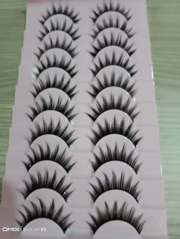 10 çift Takma Kirpik Seti - Görsel 2