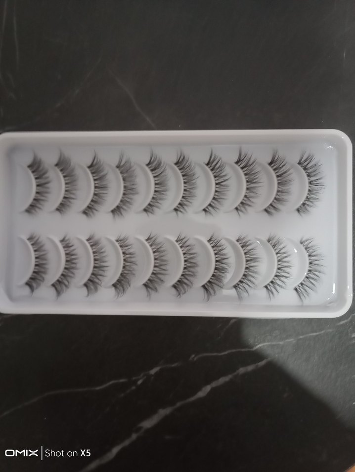 10 çift Takma Kirpik Seti - Görsel 2