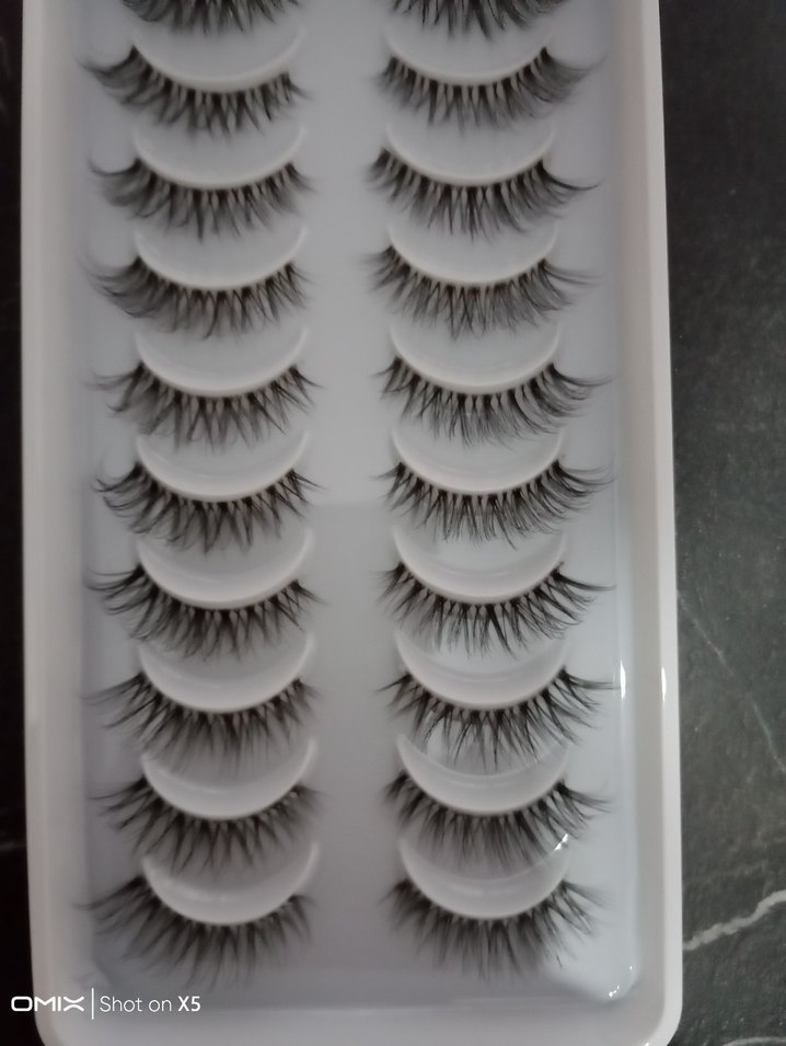 10 çift Takma Kirpik Seti - Görsel 4