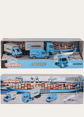 Majorette logistic seti 