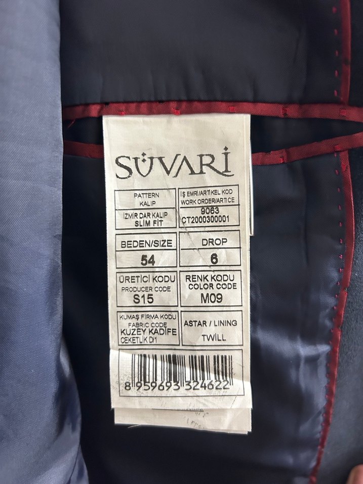 Suvari Erkek Kadife Ceket #beğeni #beğen #takip - Görsel 4