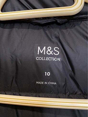 m Beden siyah Renk Marks Spencer kadın mont