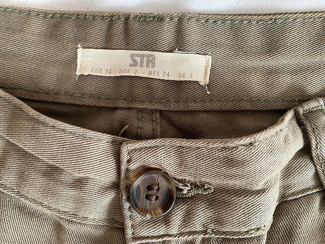 xs Beden Stradivarius kargo pantolon