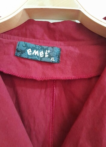 xl Beden Bordo trenckot