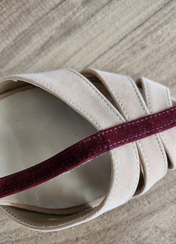 37 Beden bordo Renk Trendyol Milla stiletto ayakkabı