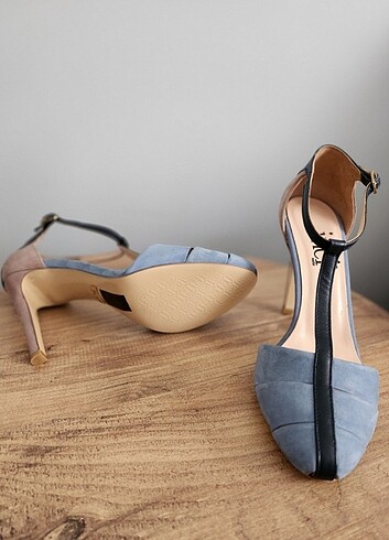 37 Beden İnci stiletto ayakkabı