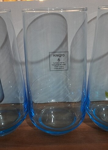 Paşabahçe Allegra 6'lı Su ve Meşrubat bardağı 