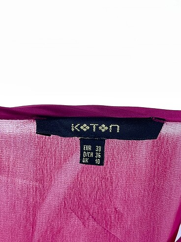 38 Beden pembe Renk Koton Bluz %70 İndirimli.