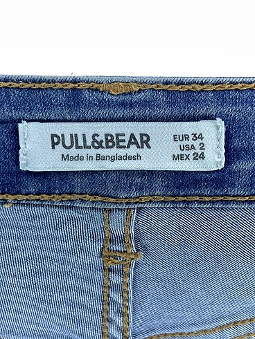 34 Beden mavi Renk Pull and Bear Jean / Kot %70 İndirimli.