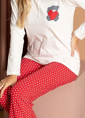 s Beden Kadın pijama takımı