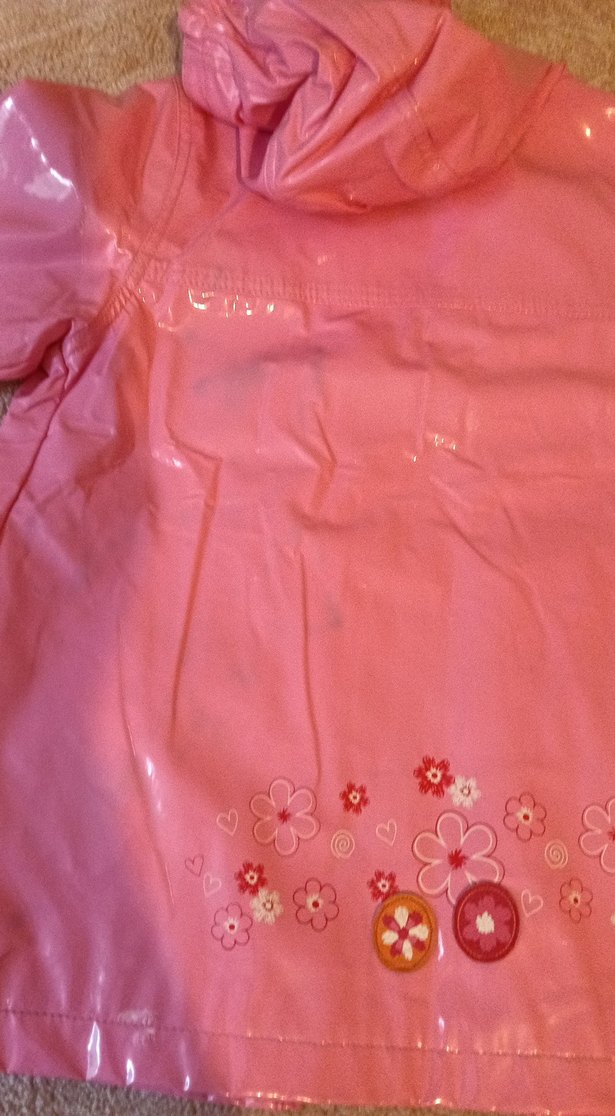 Kız Çocuk Pembe yagmurluk - Görsel 4