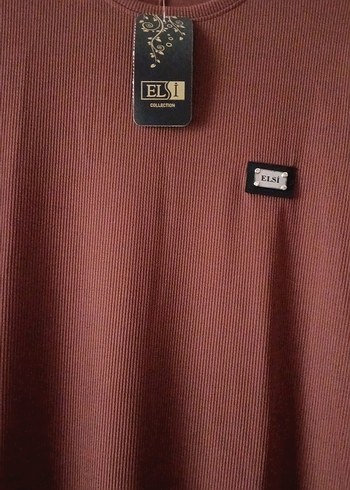 Kahverengi Salaş Uzun Elbise - Görsel 2