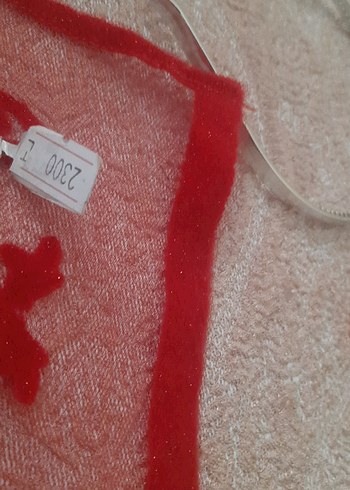 Diger Kırmızı Payetli Gelin Aksesuarı - Görsel 4