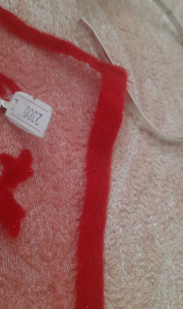 Diger Kırmızı Payetli Gelin Aksesuarı - Görsel 4