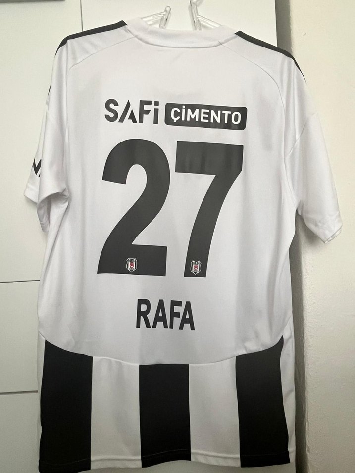 Orijinal Erkek M beden Beşiktaş Siyah Beyaz Forma - Görsel 2