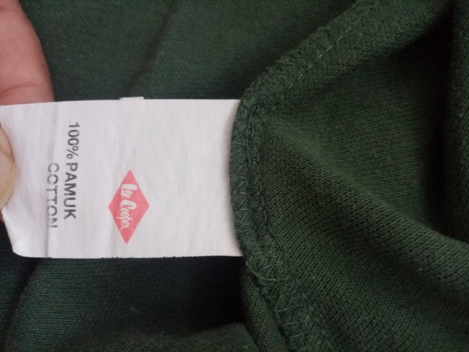 Erkek Yeşil Düğmeli Polo Tişört - Görsel 5