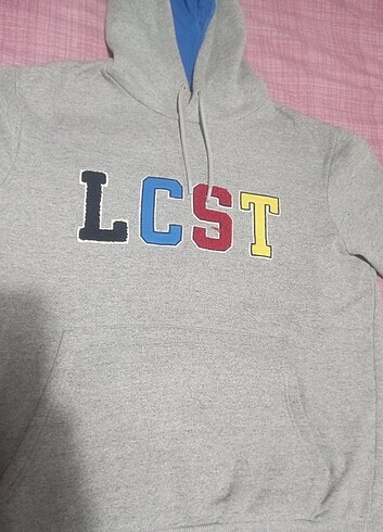 m Beden gri Renk Çok yeni Lacoste sweatshirt