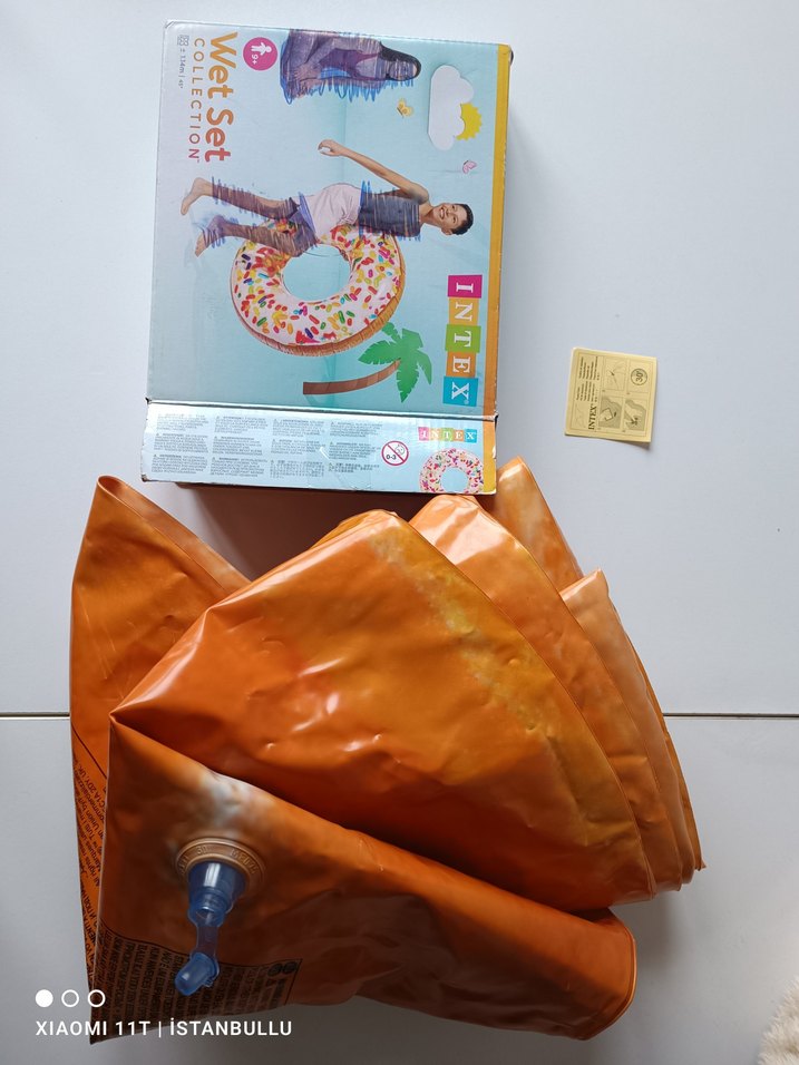 DONUT DENİZ HAVUZ ŞİŞME SİMİT - Görsel 3