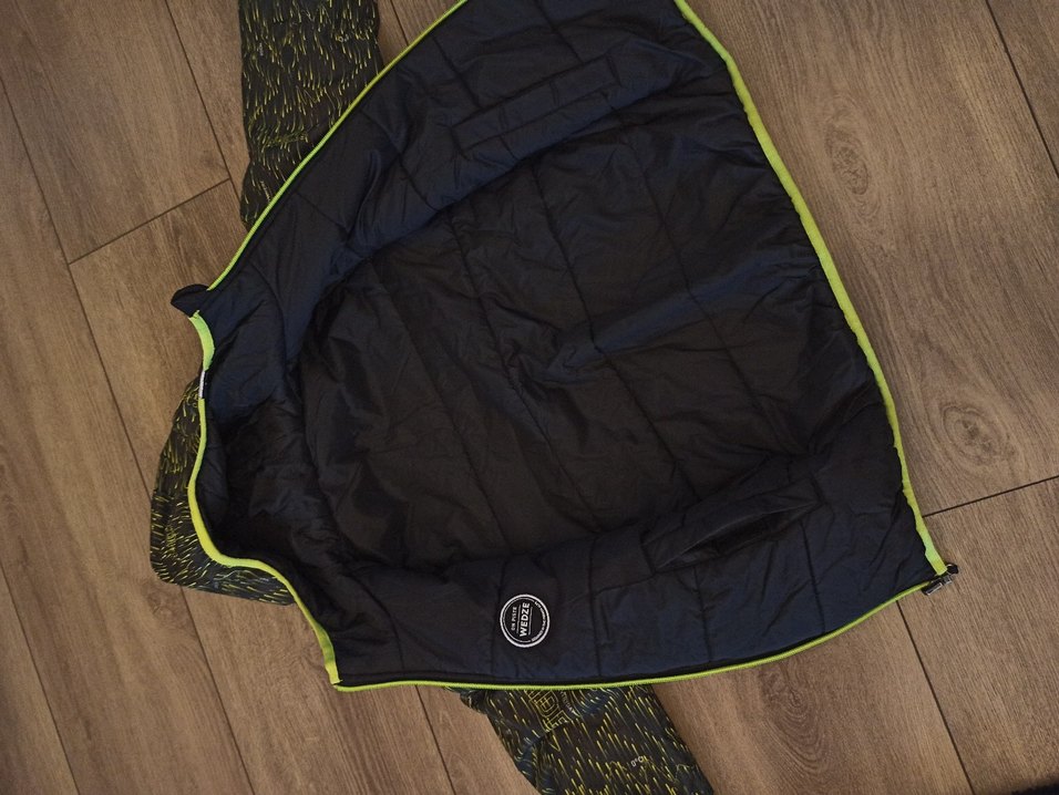 Sarı Koyu Renkli Fermuarlı Erkek Çocuk Mont - Görsel 3