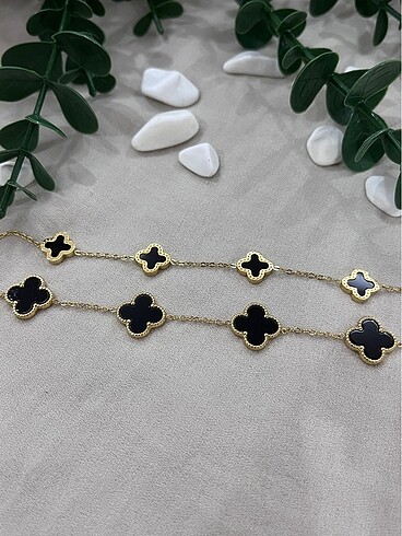 Diğer Van cleef arpels siyah yonca bileklik