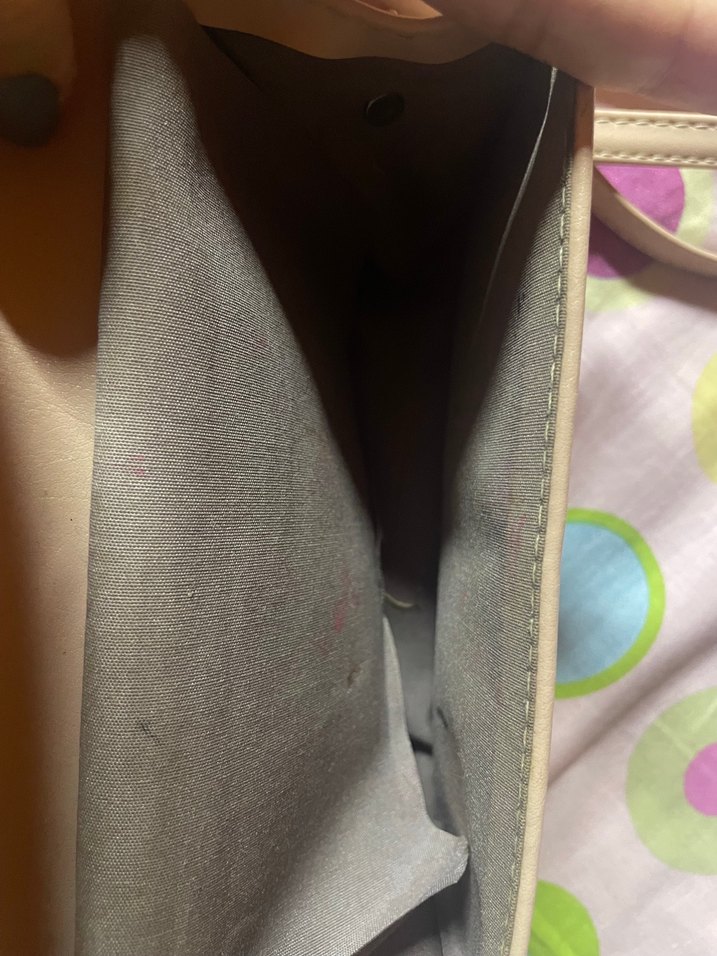 Toz Pembe Deri Kadın Omuz Çantası - Görsel 3